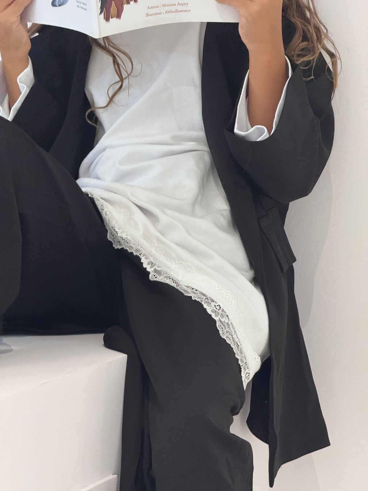 Oversized Blazer Carla - Zwart